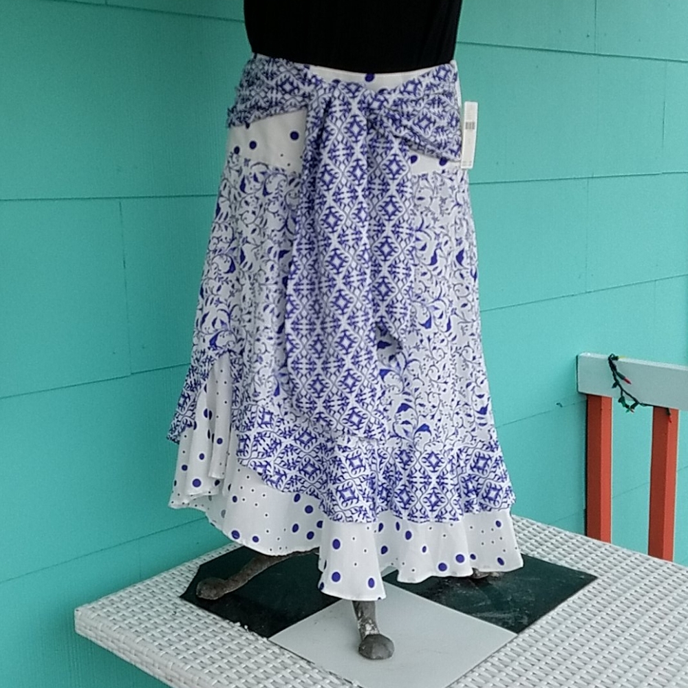 Anthropologie Spring Boho Skirt